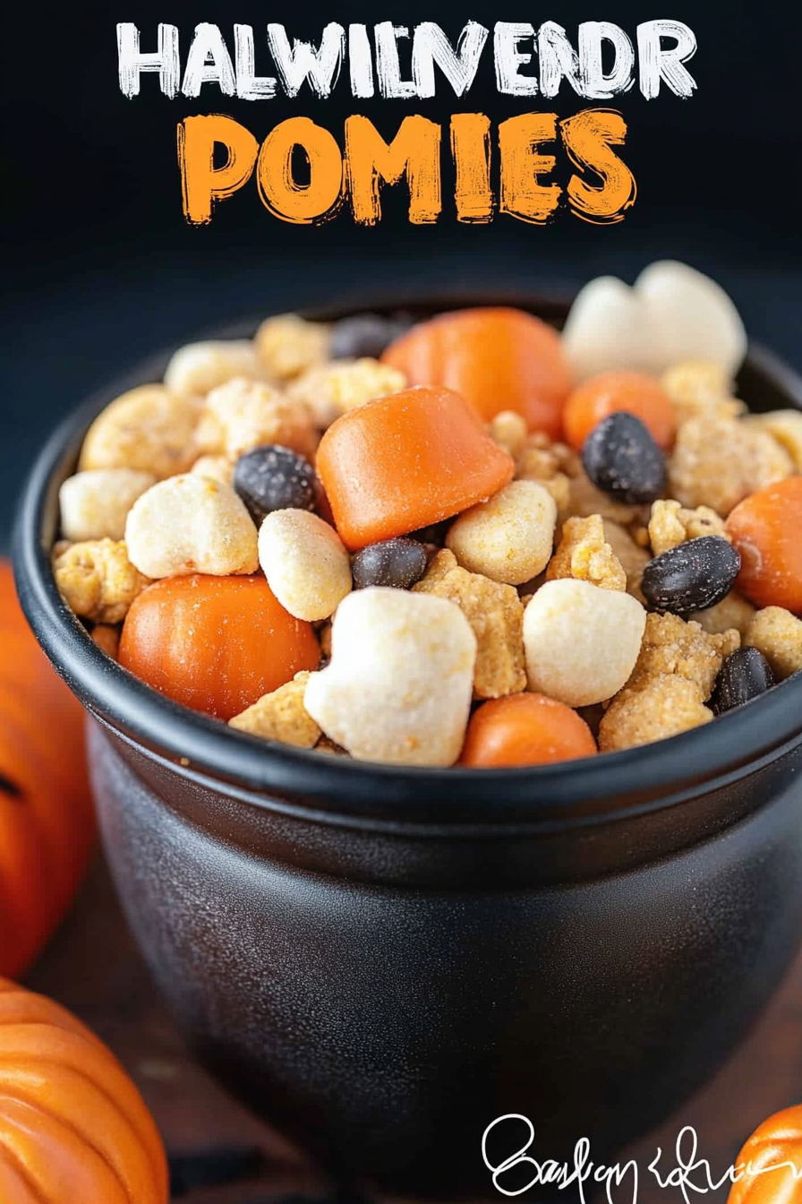 Halloween snack mix