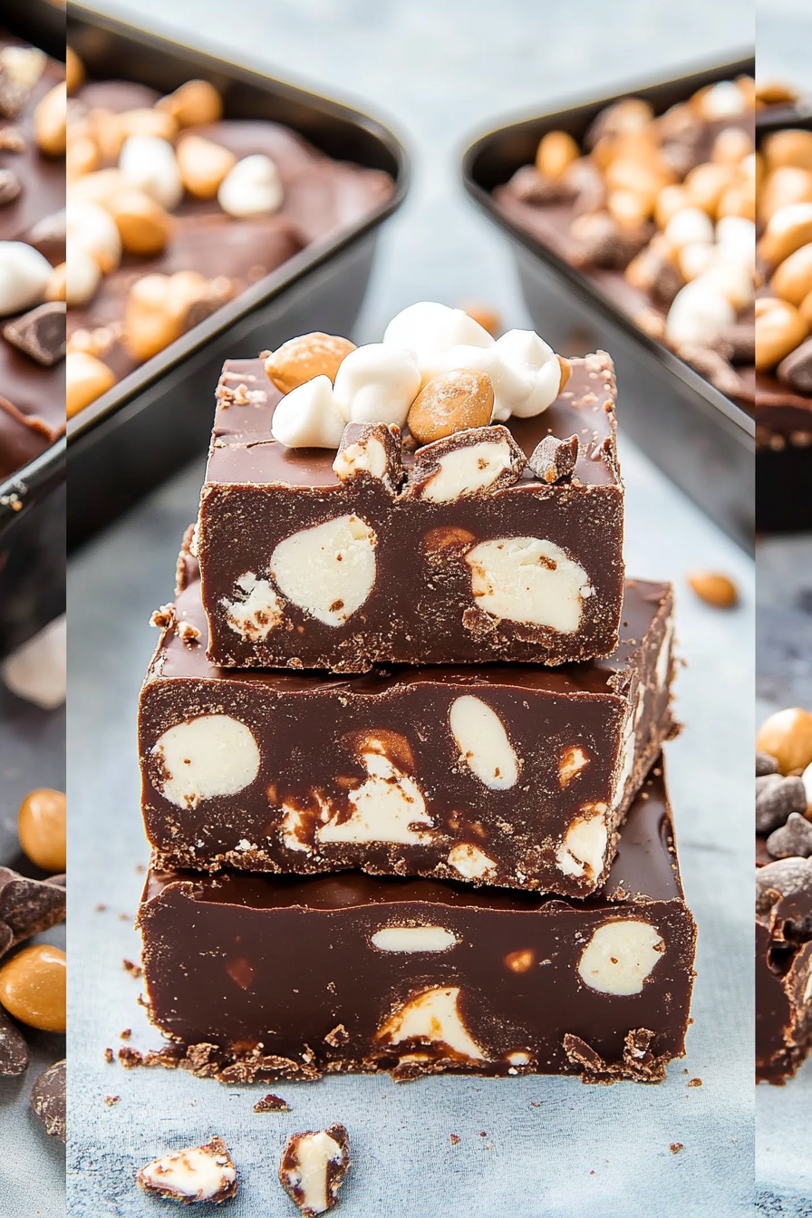 Rocky Road Fudge