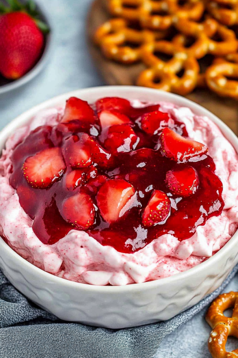 Strawberry Pretzel Salad