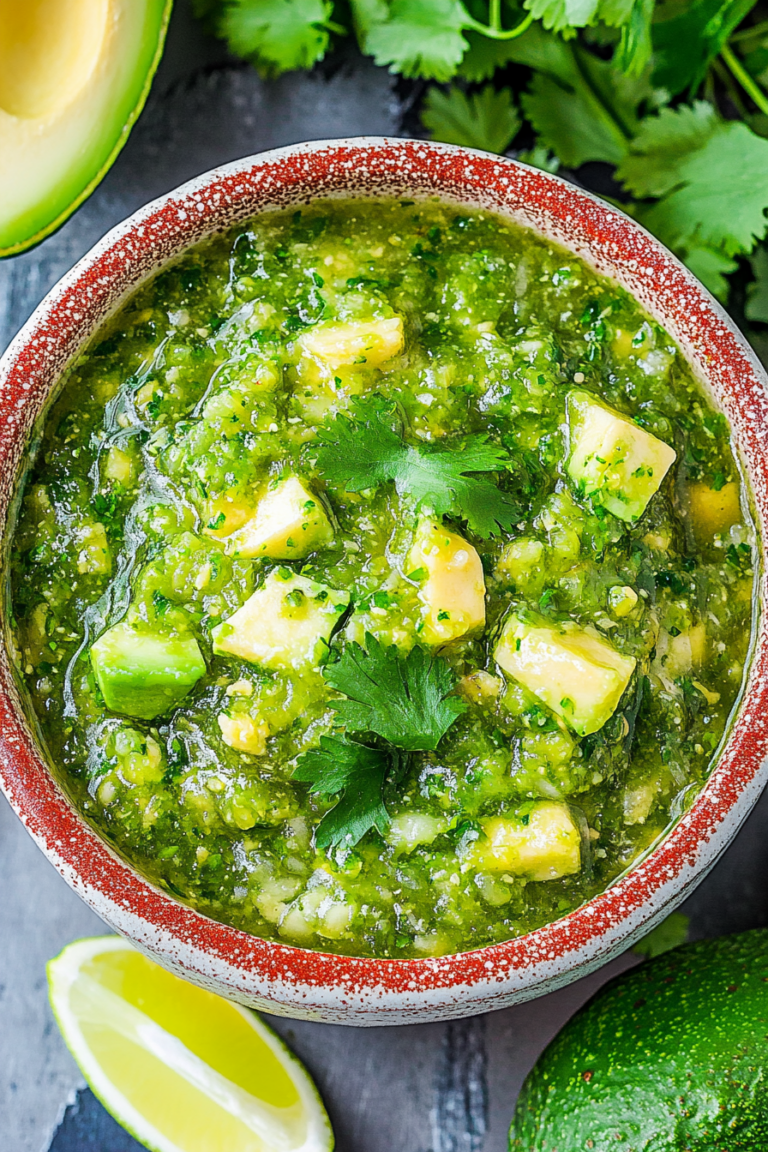 Tomatillo Avocado Salsa