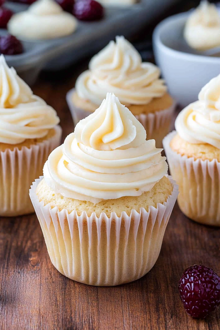 almond cupcakes