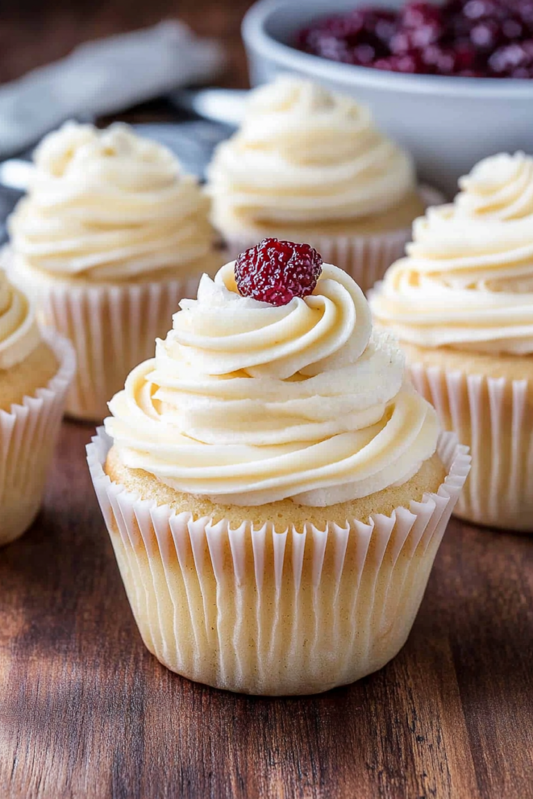 almond cupcakes