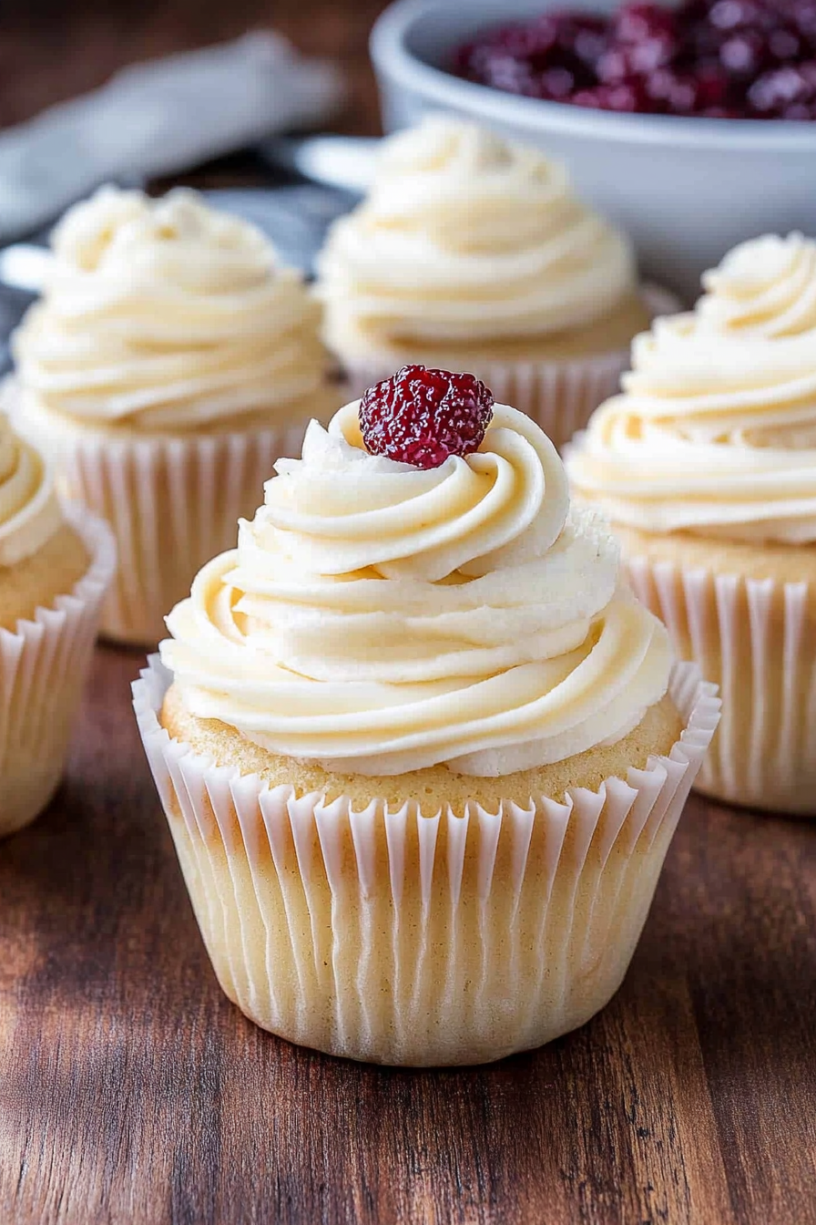 almond cupcakes