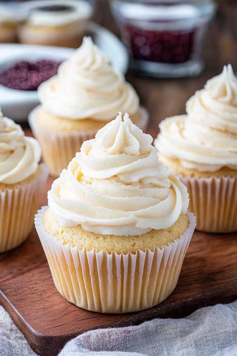 almond cupcakes