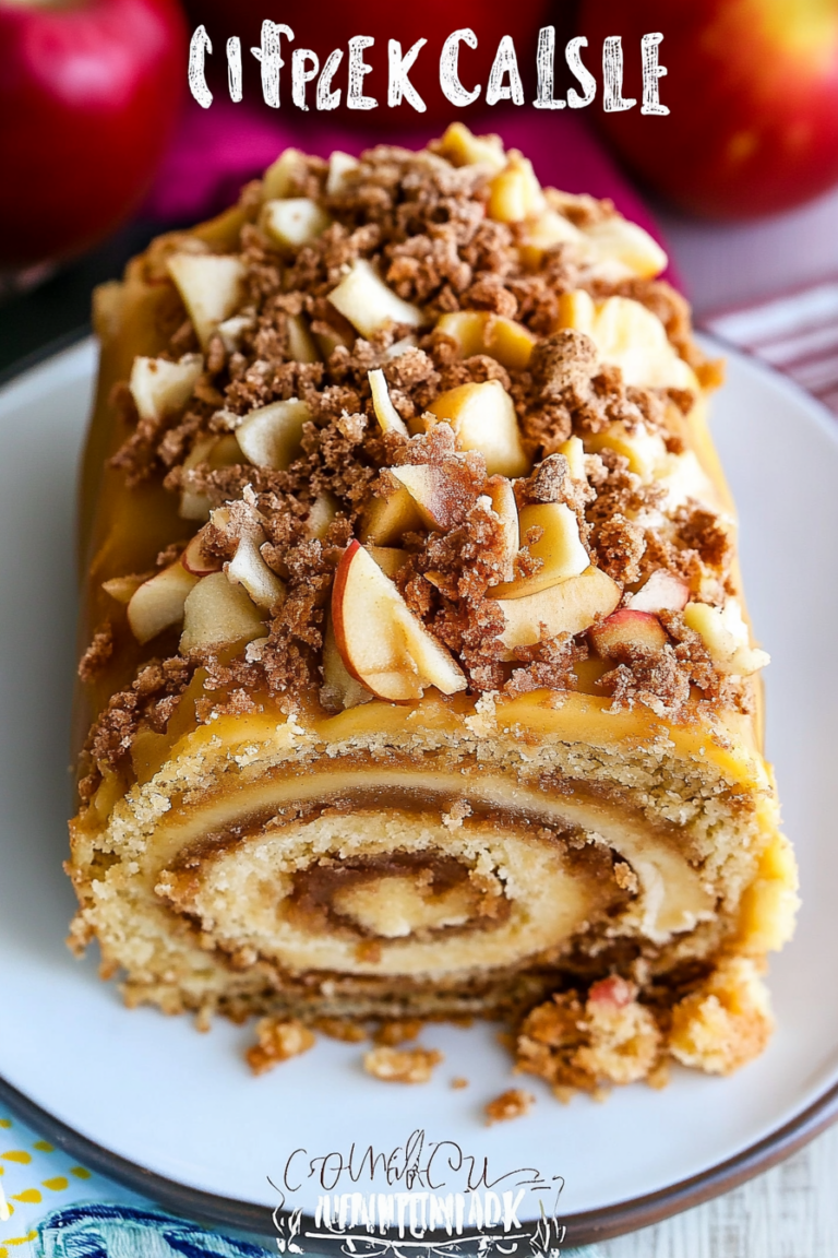 apple cake roll