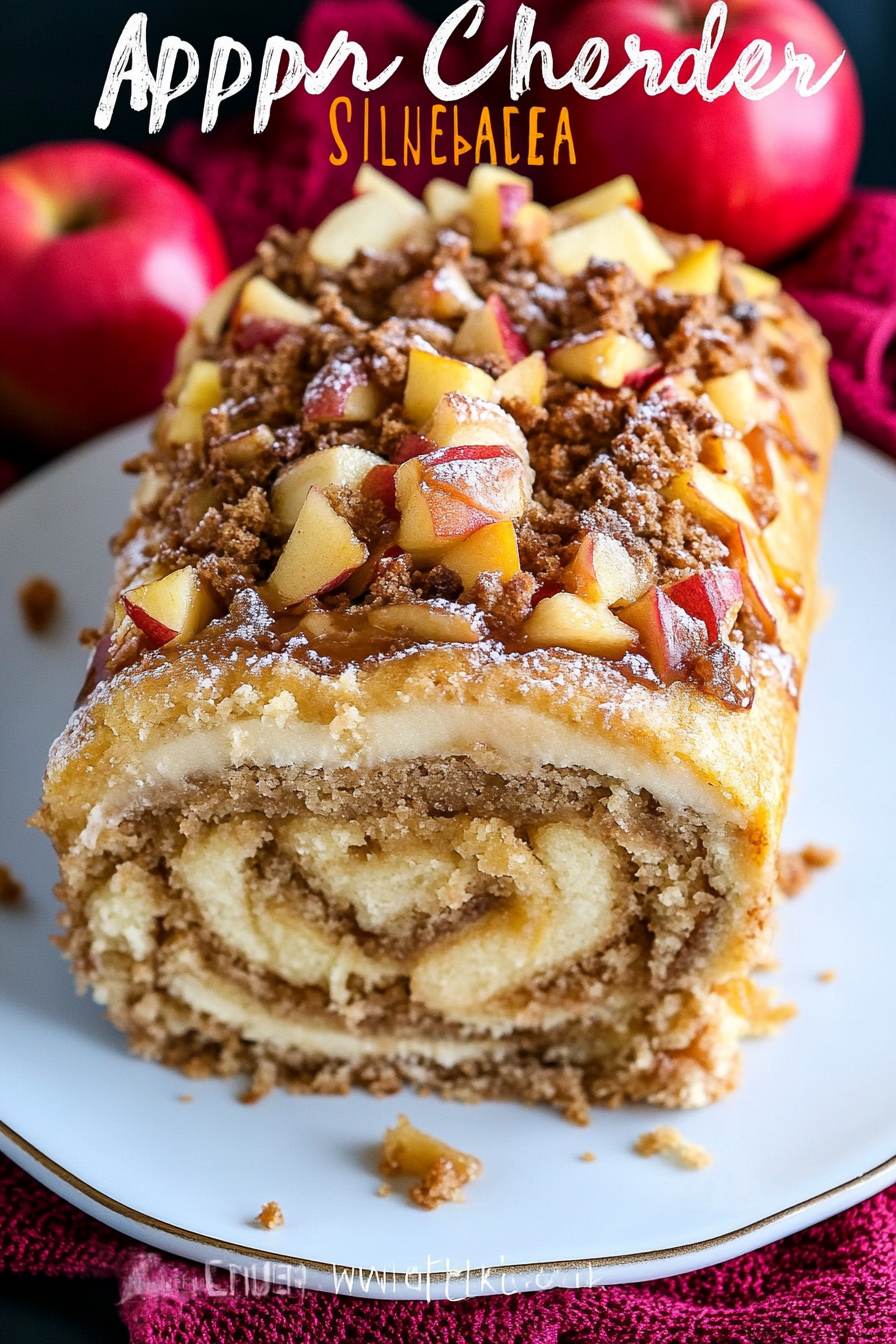 apple cake roll