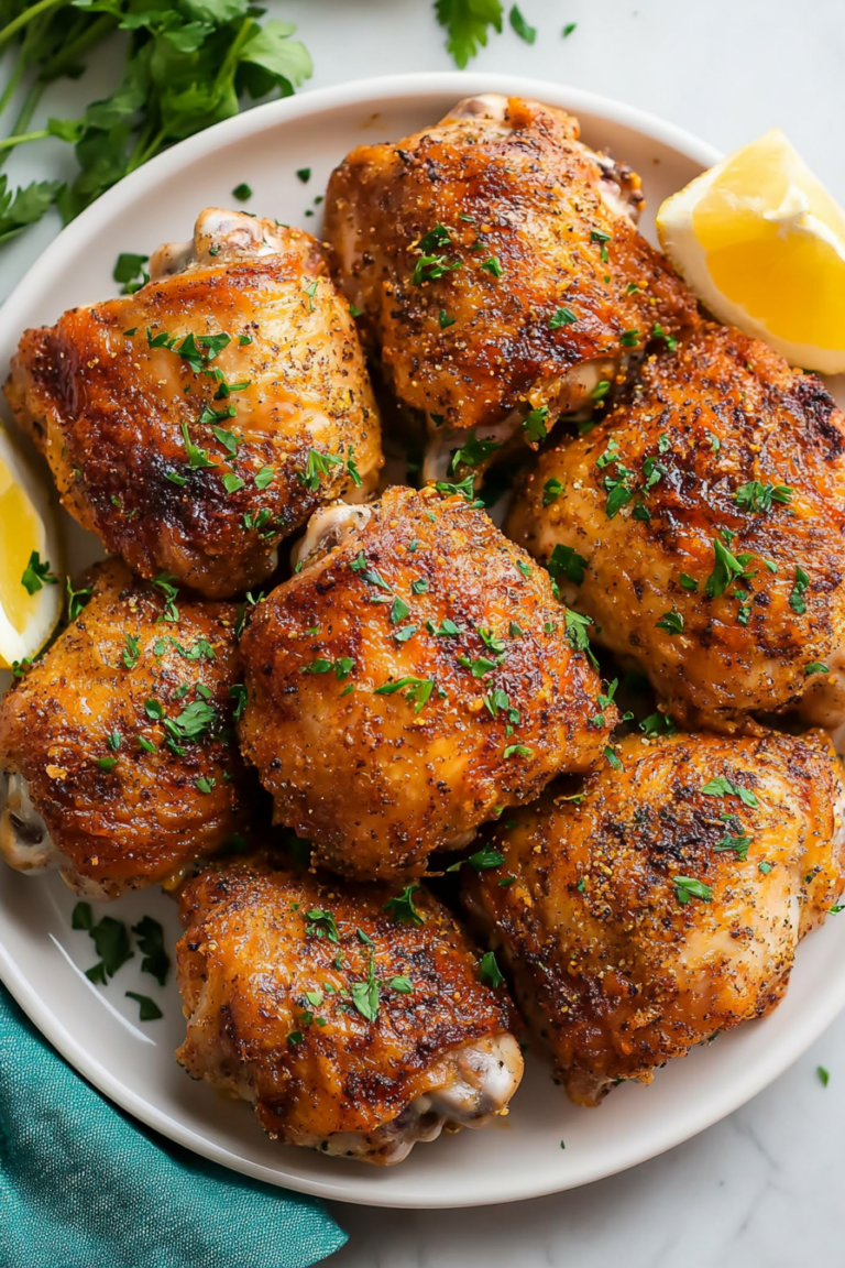 baked chicken thighs