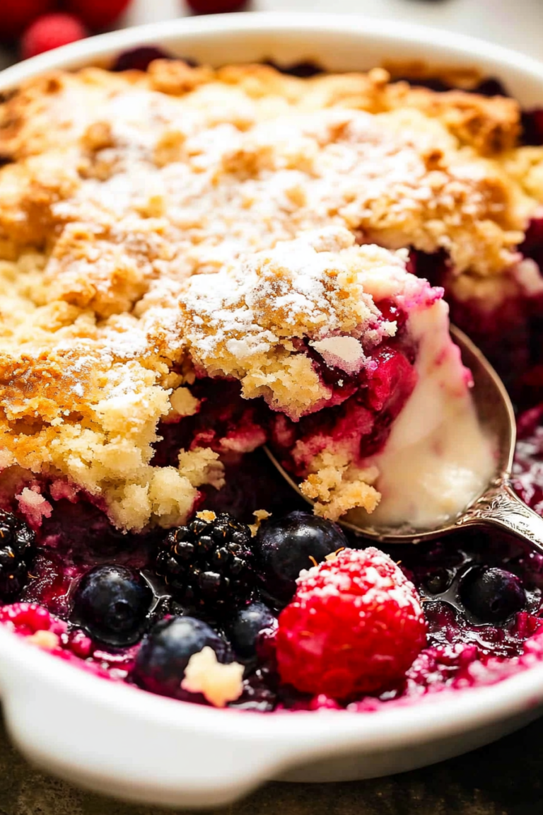 berry cobbler