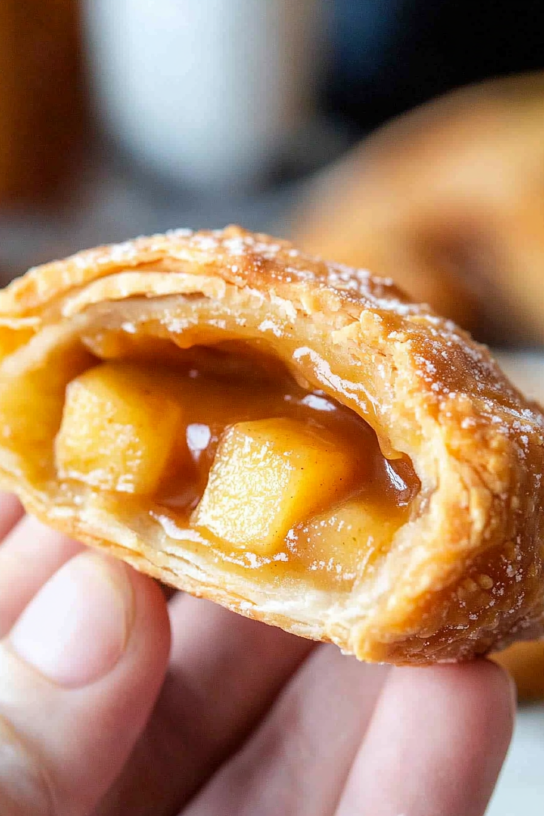 caramel apple empanadas