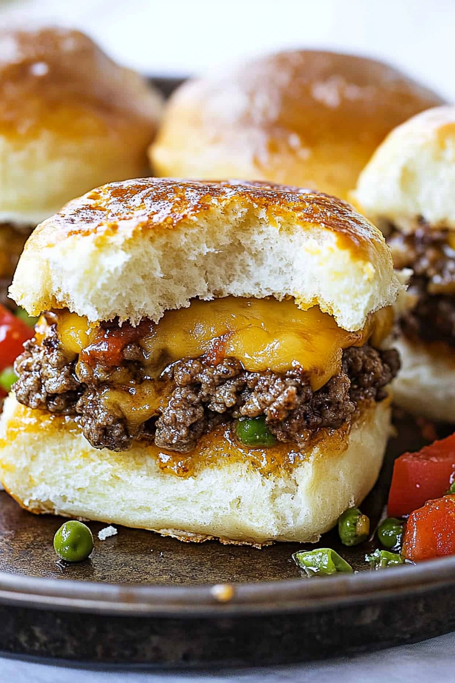 cheeseburger sliders