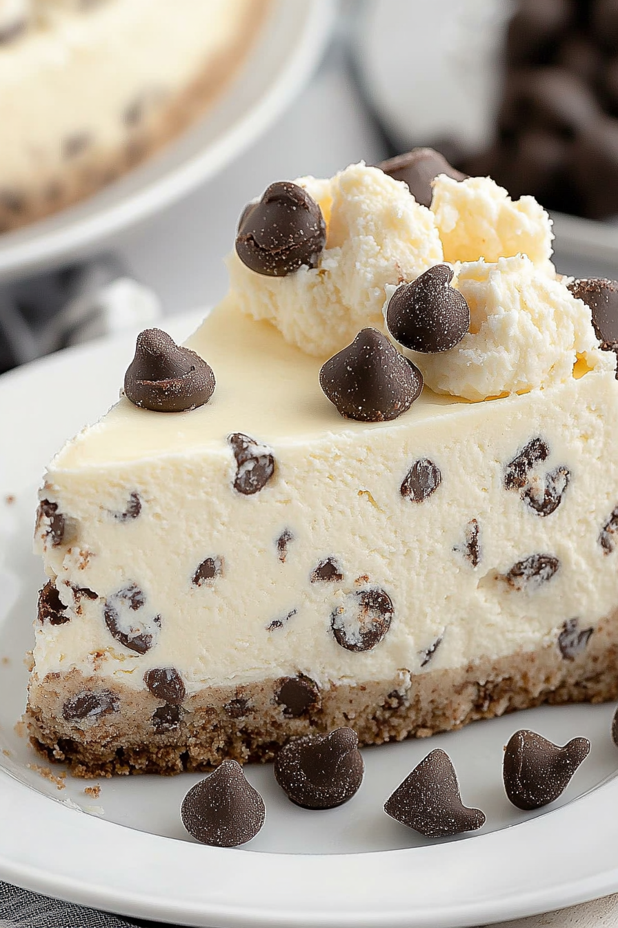 cookie dough cheesecake
