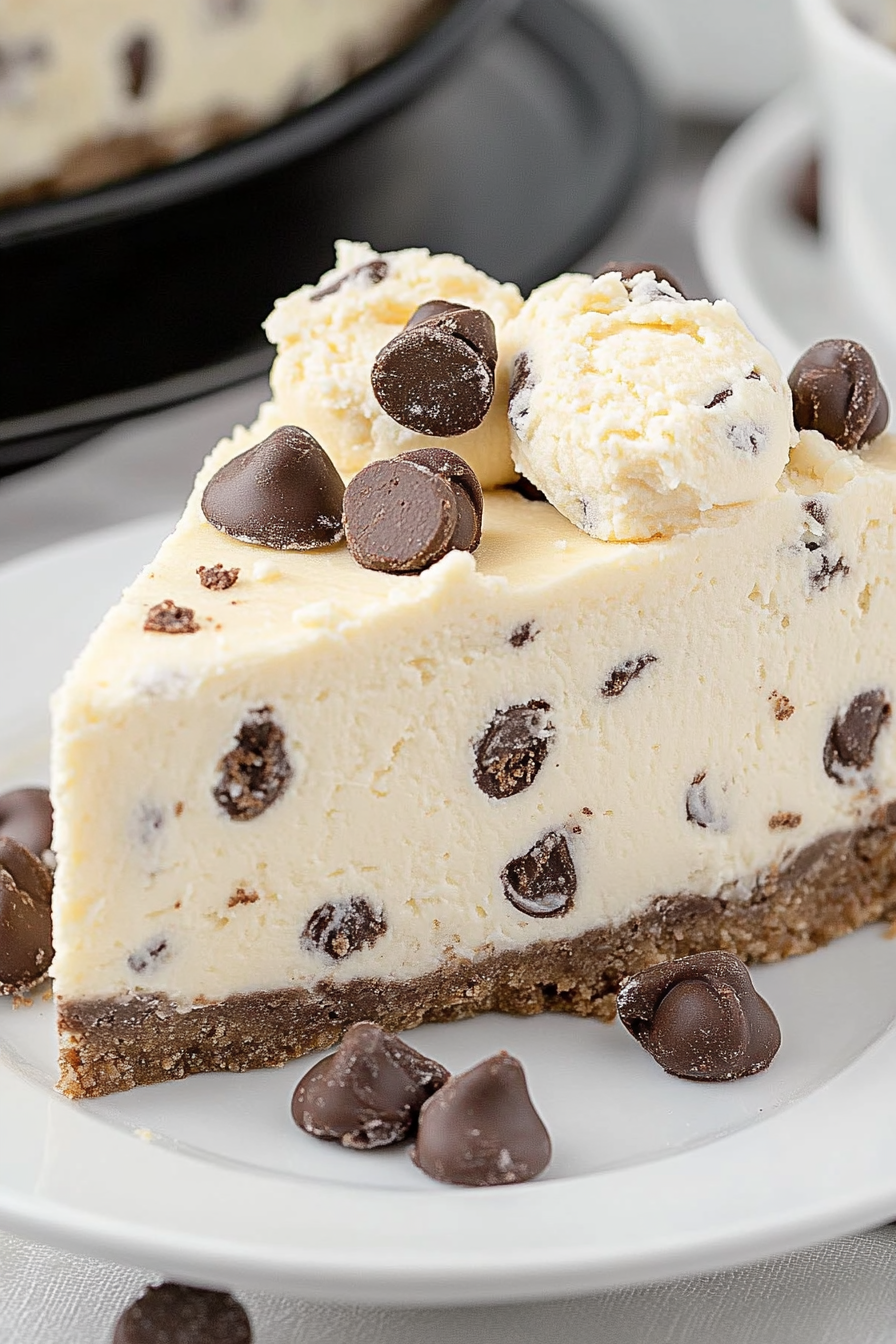 cookie dough cheesecake