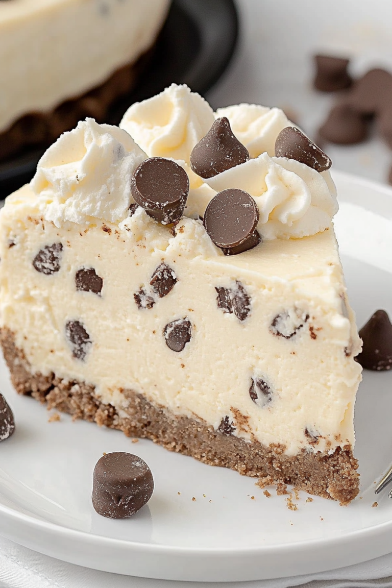 cookie dough cheesecake
