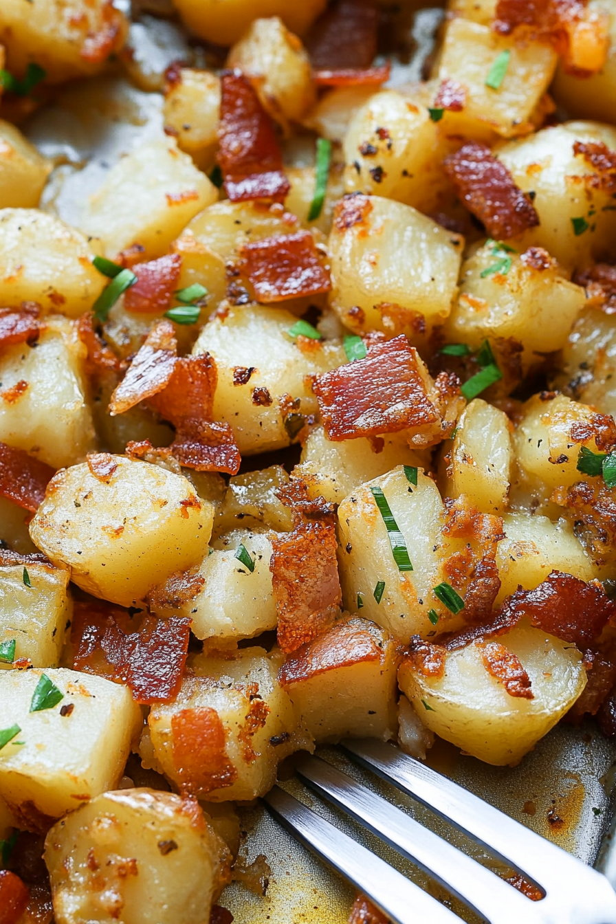 crispy potatoes