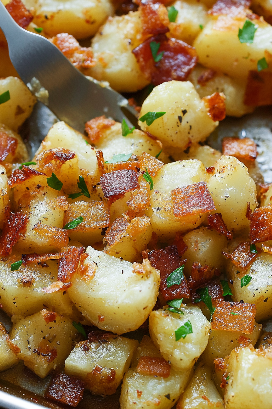 crispy potatoes