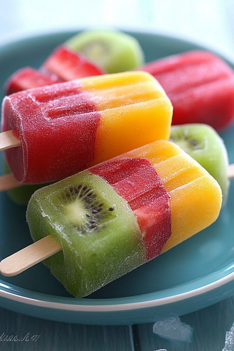 frozen fruit pops