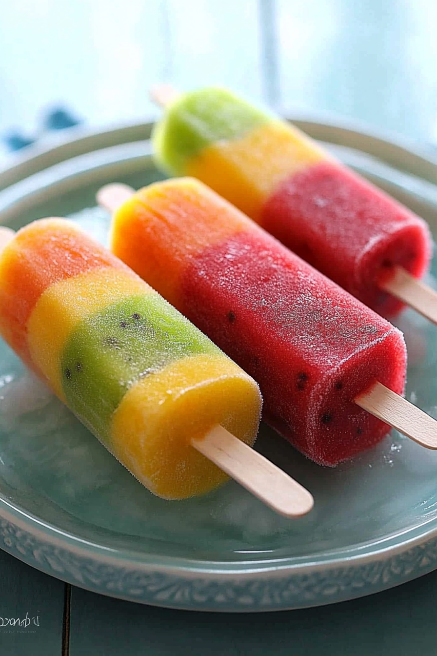 frozen fruit pops