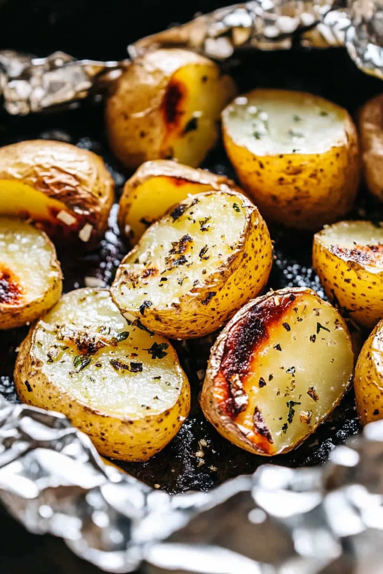 grilled potatoes