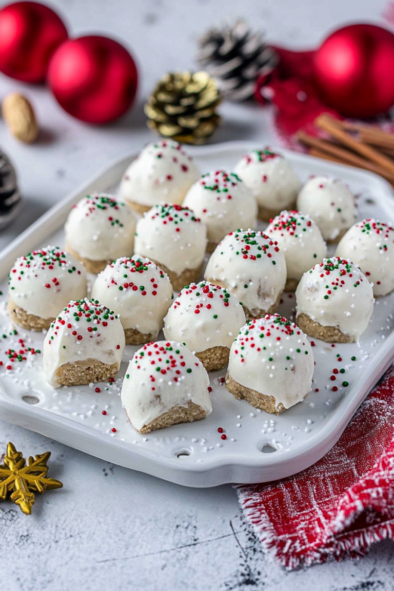 peanut butter snowballs
