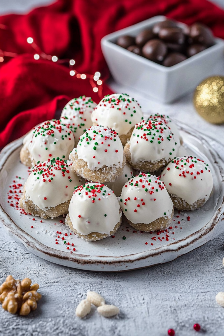 peanut butter snowballs