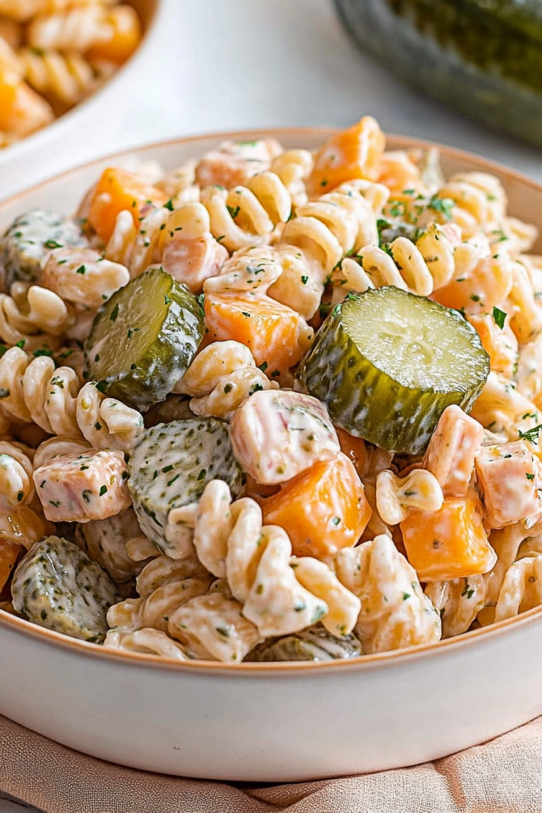 pickle pasta salad