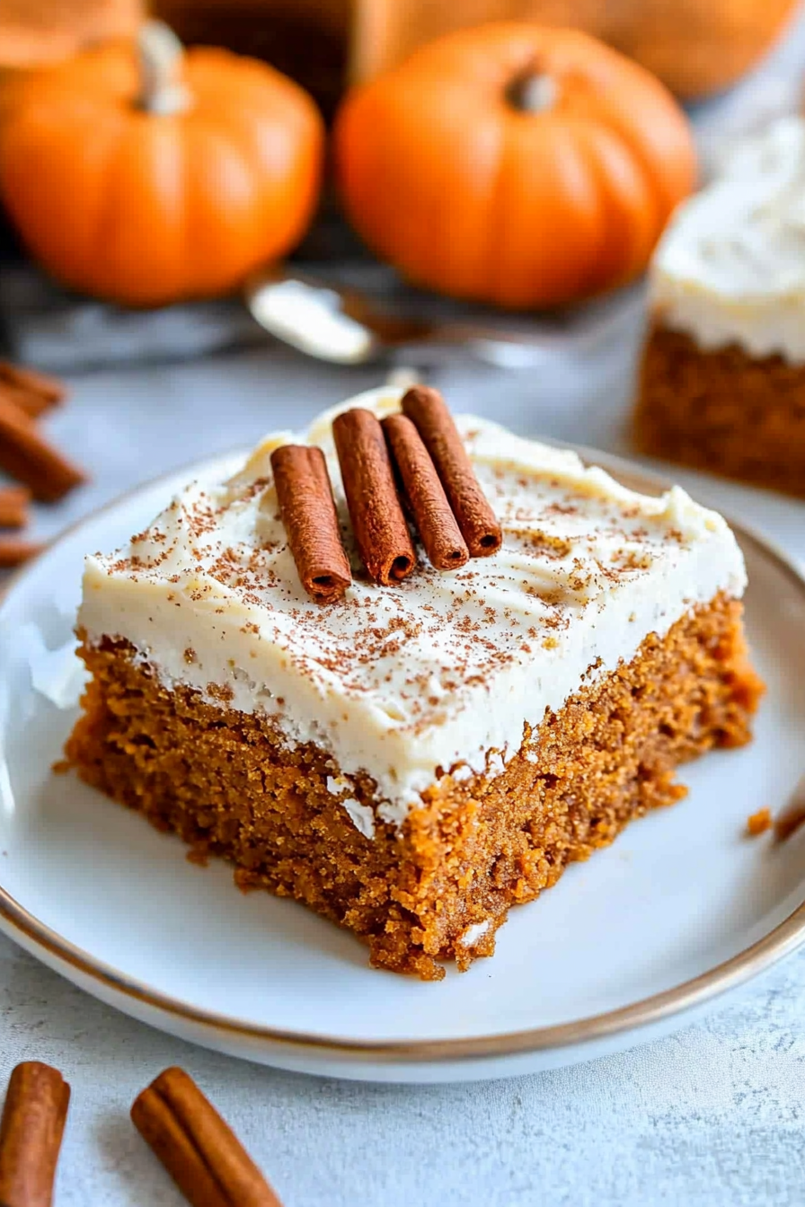 pumpkin bars