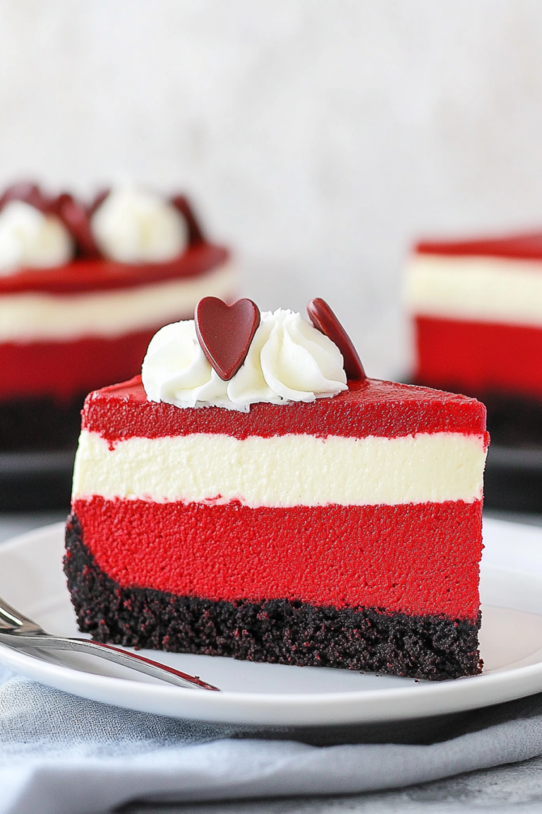 red velvet cheesecake