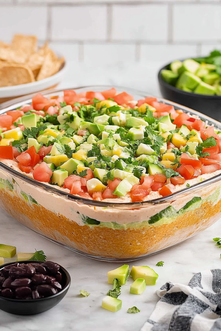 seven layer dip
