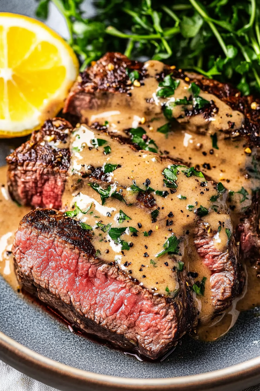 steak au poivre