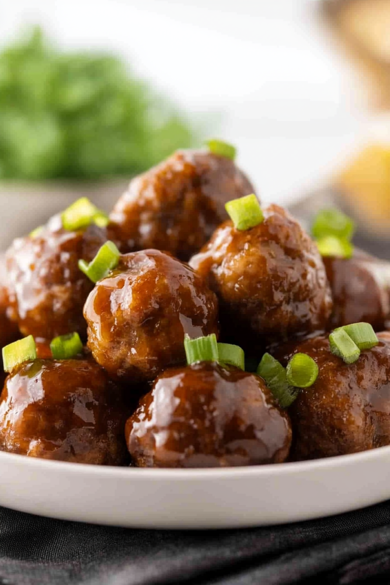 sweet and sour meatballs