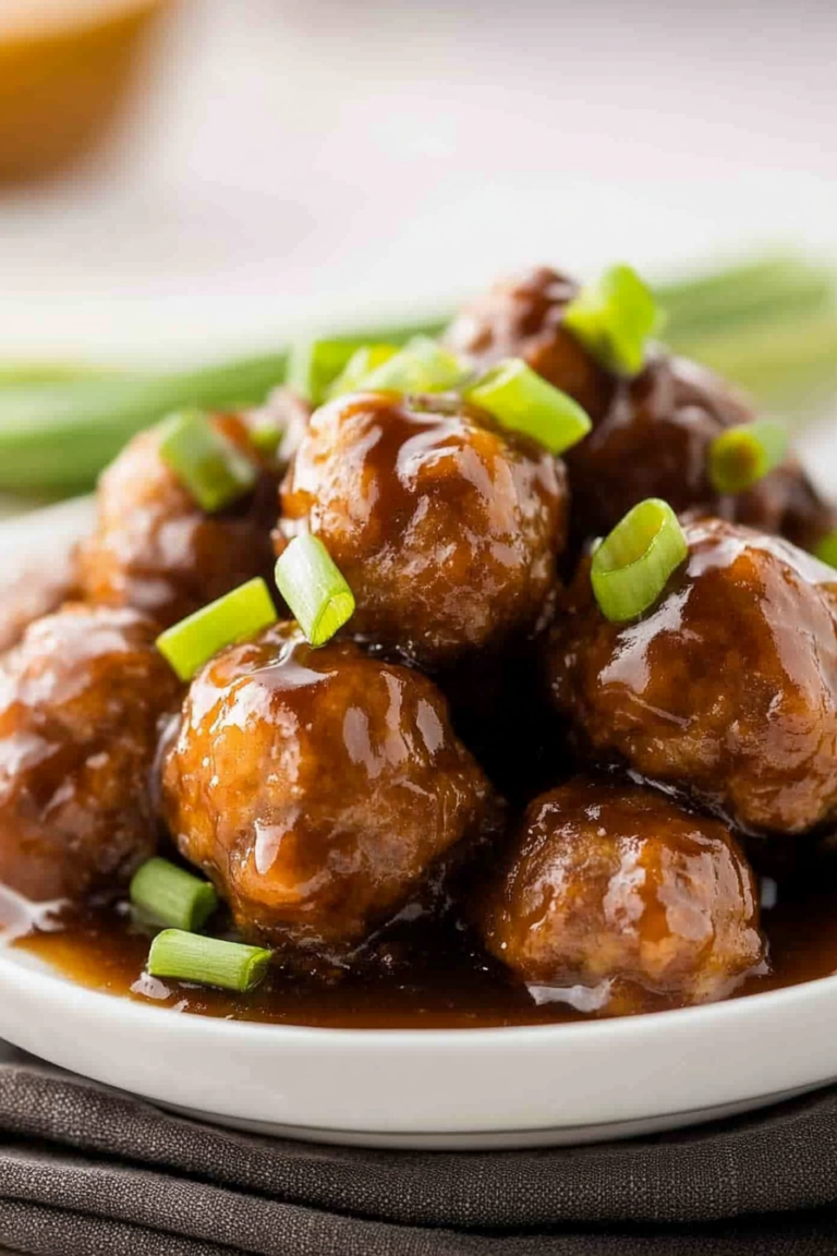sweet and sour meatballs