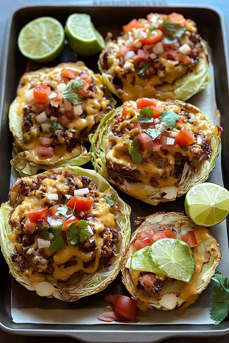 taco cabbage steaks