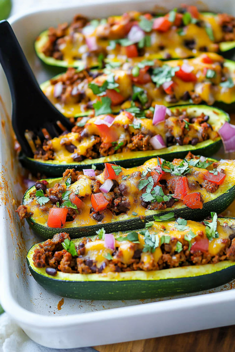 zucchini taco boats