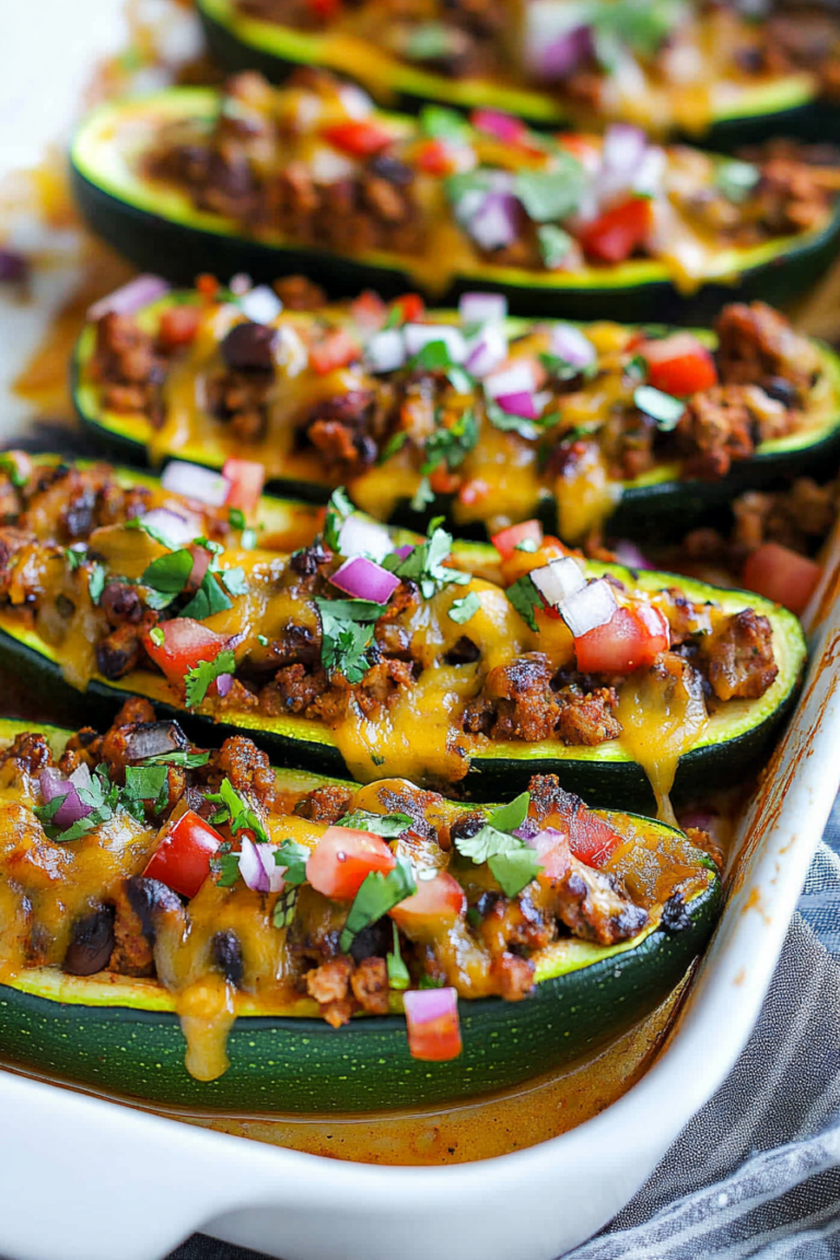zucchini taco boats