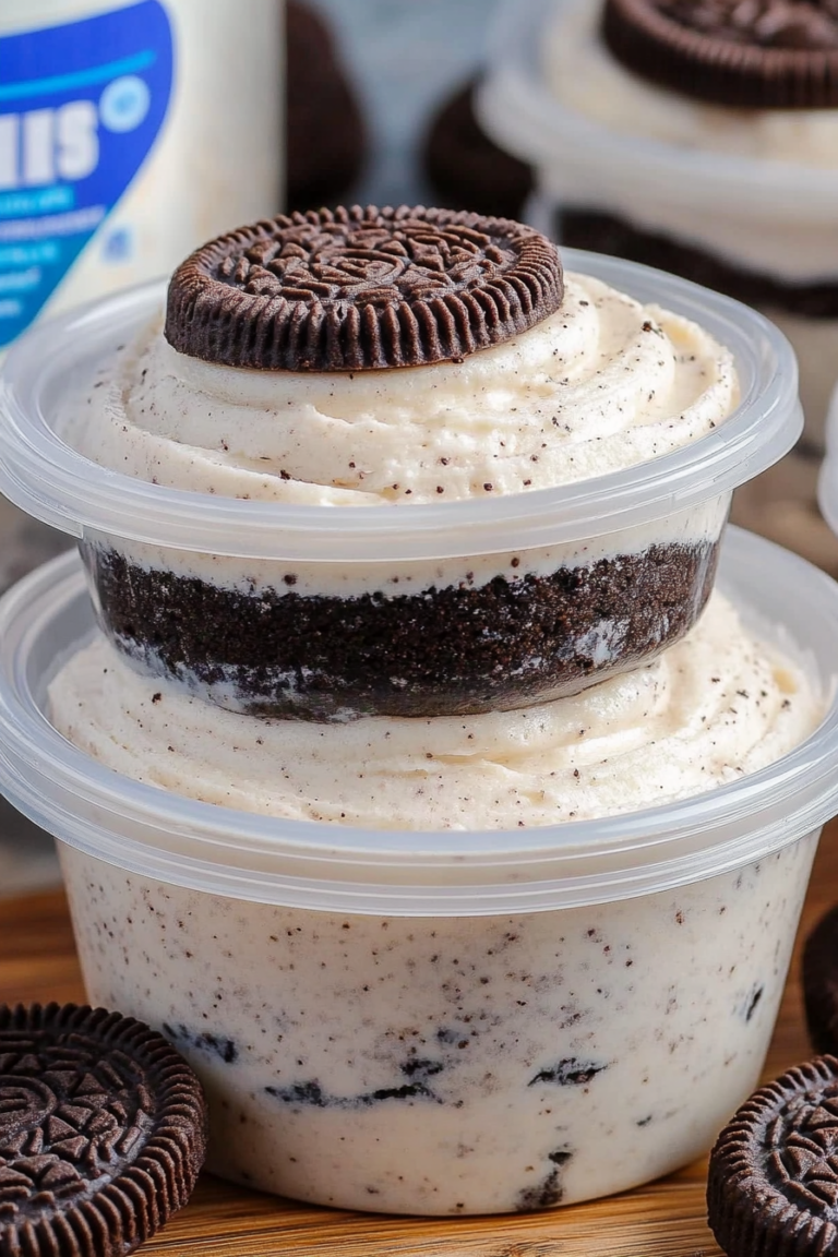 Oreo dessert cups