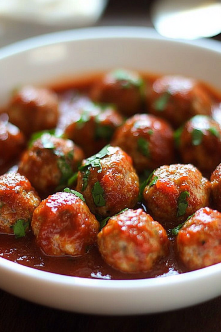 Slow Cooker Turkey Meatballs