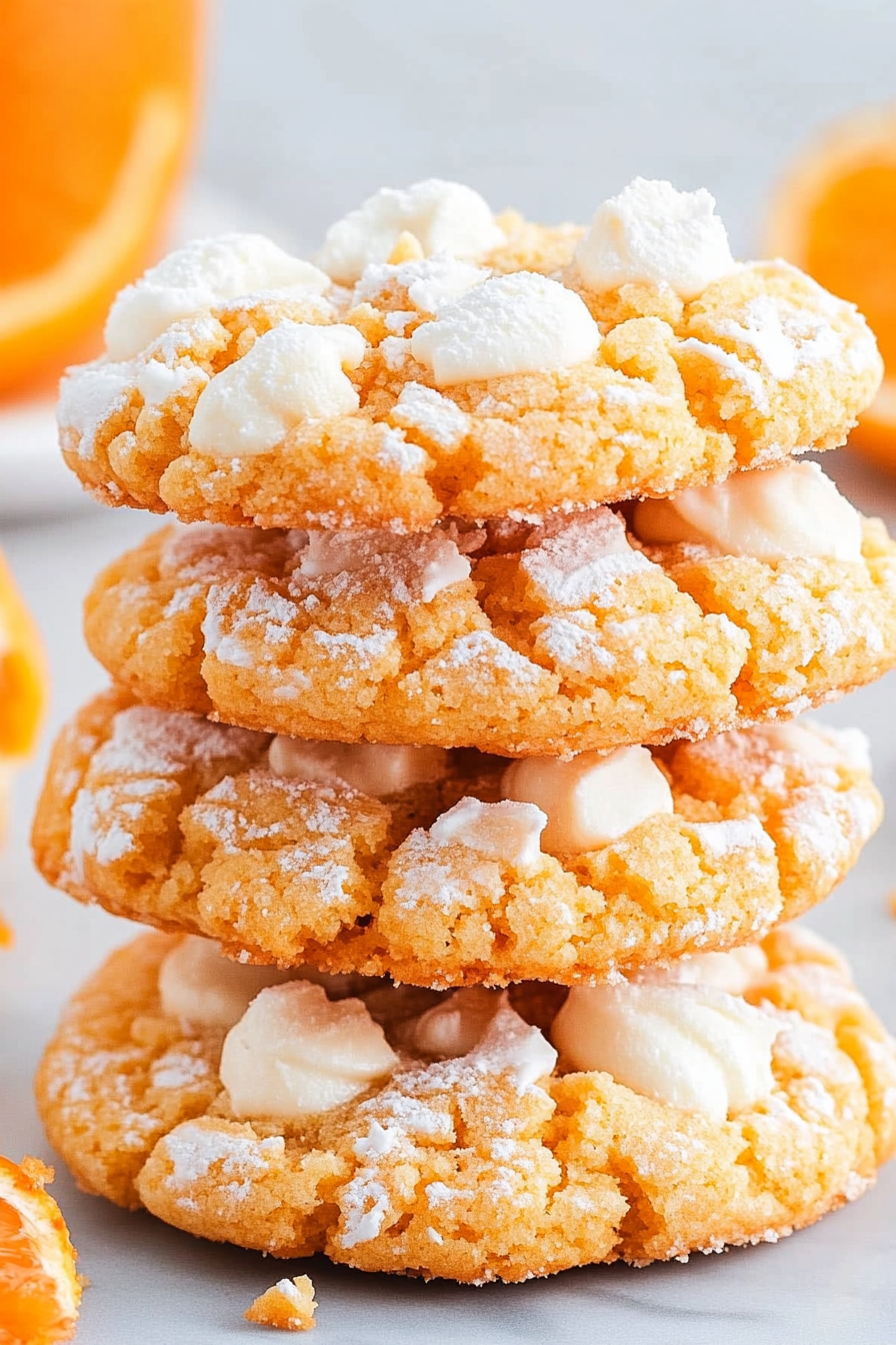 creamsicle cookies