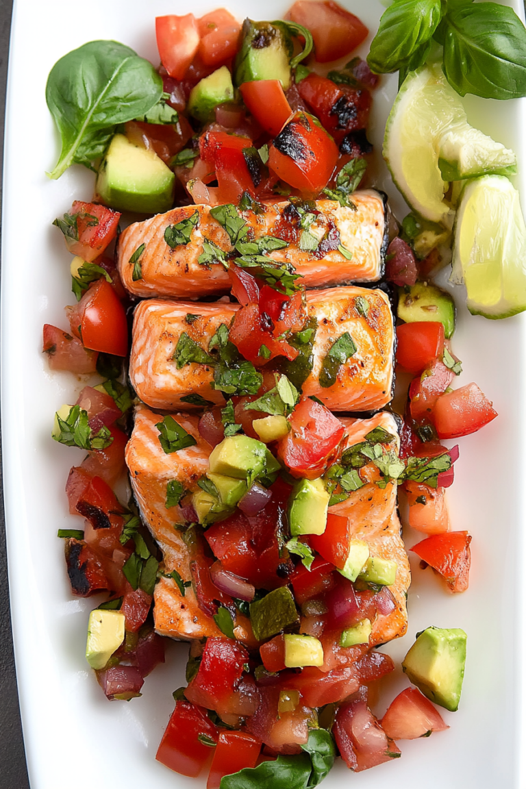 grilled salmon