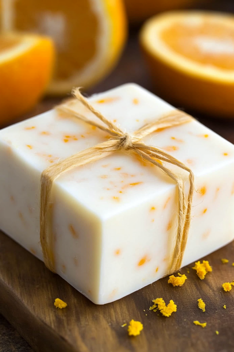 orange creamsicle soap