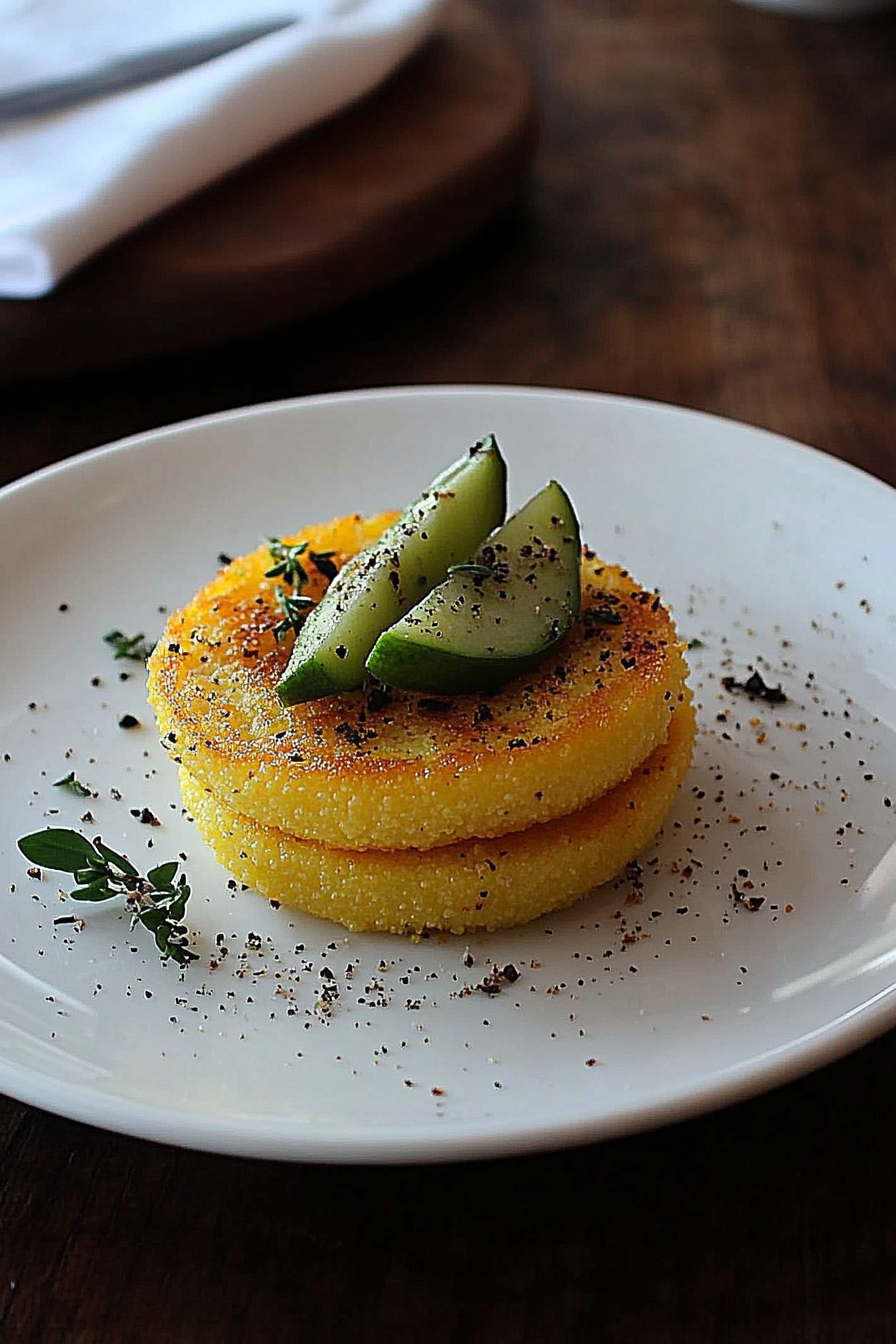polenta cakes