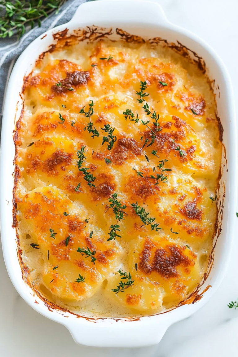 scalloped potatoes