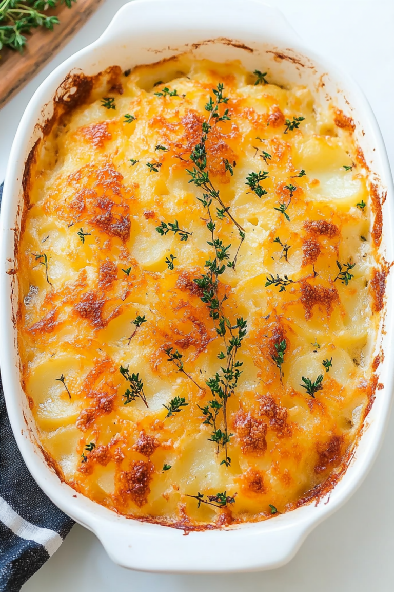 scalloped potatoes
