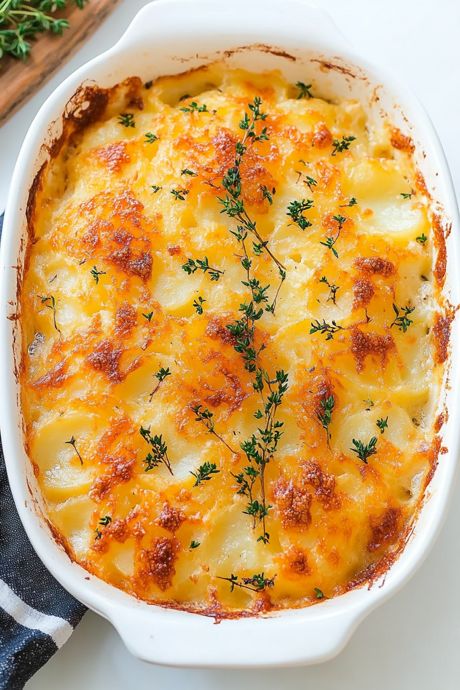 scalloped potatoes